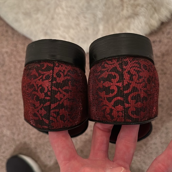 Enzo Romeo Vintage Satin Dress Shoes 10.5 - Picture 5 of 7